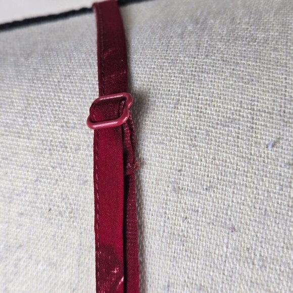 Hurley Size XL "Riley" Dress Adj. Spaghetti Strap Red Pink Elastic Waist NWT - Picture 10 of 16